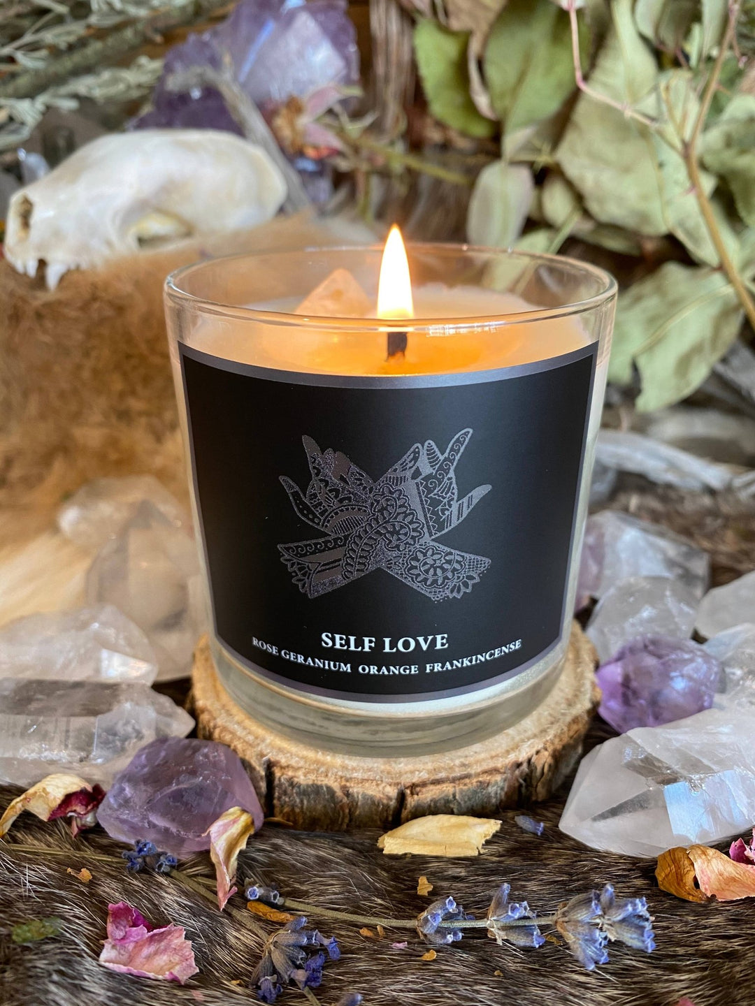 6oz Self Love Candle: 6oz - Joy, Delivered