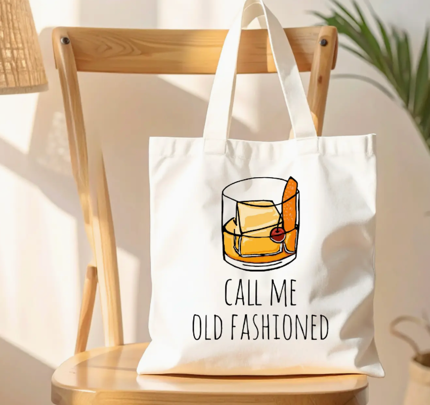Call Me Old Fashioned - Colorful Tote Bag