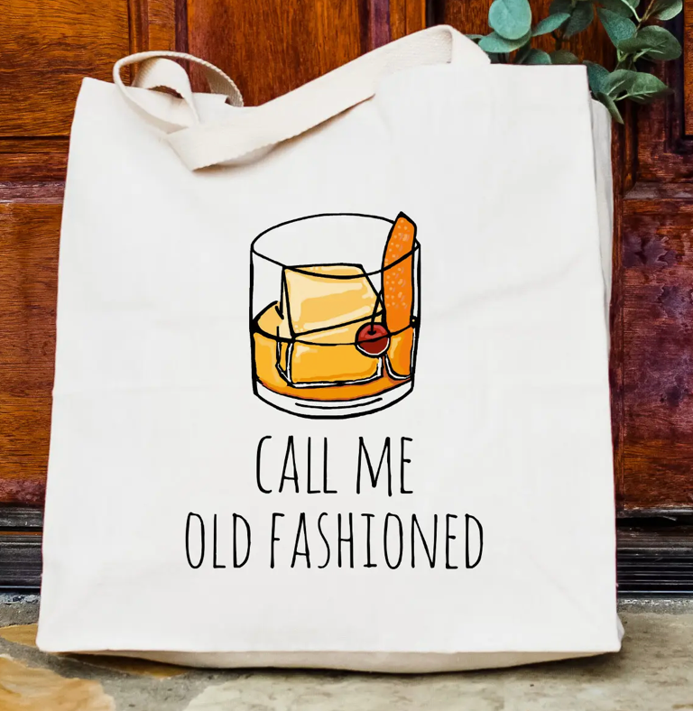 Call Me Old Fashioned - Colorful Tote Bag