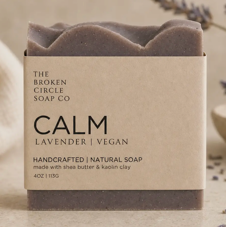 Calm | Lavender Soap | Relaxing Natural Bar