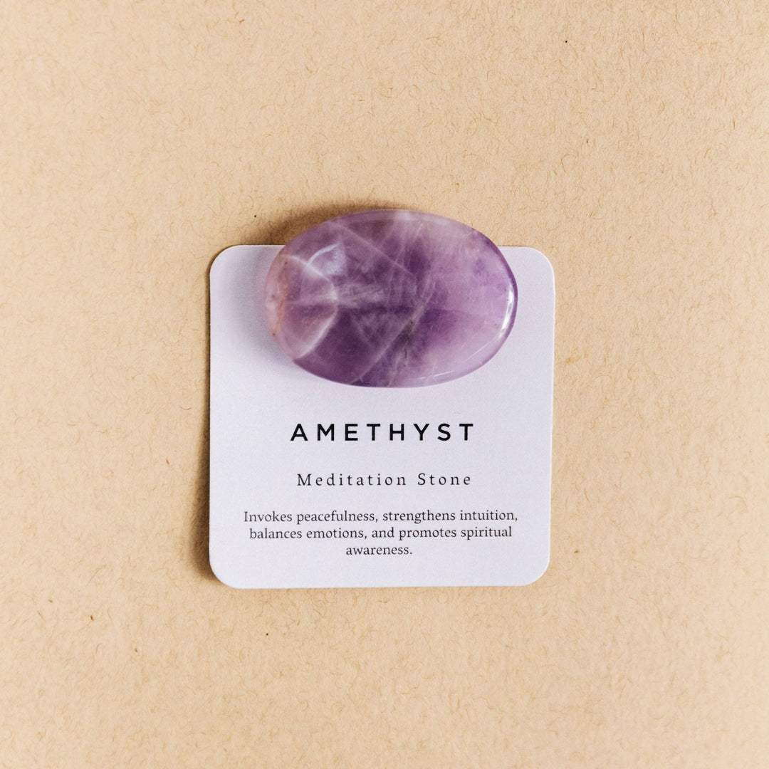 Amethyst - Meditation Stone - Joy, Delivered