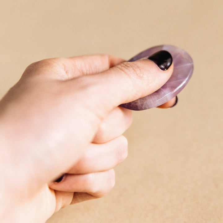 Amethyst - Meditation Stone - Joy, Delivered