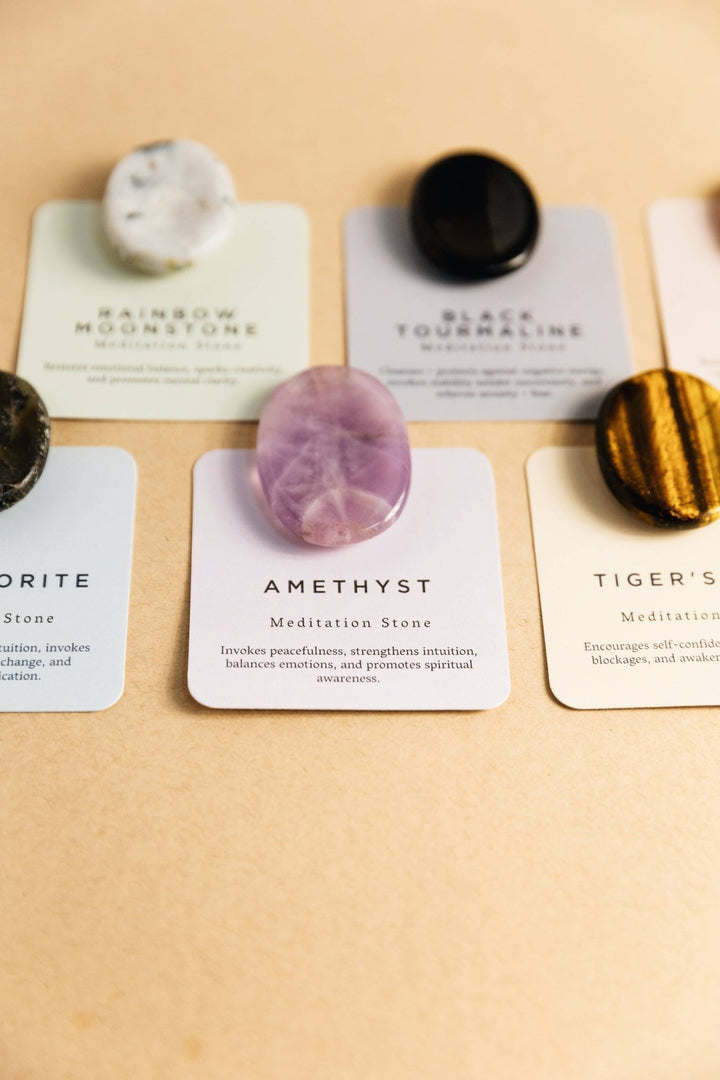 Amethyst - Meditation Stone - Joy, Delivered