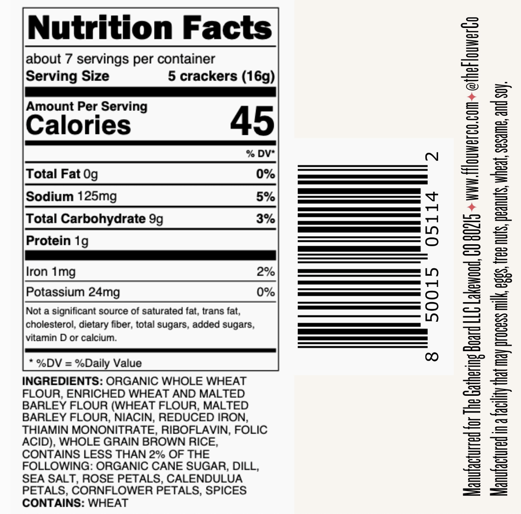 Artisanal Crackers - Joy, Delivered