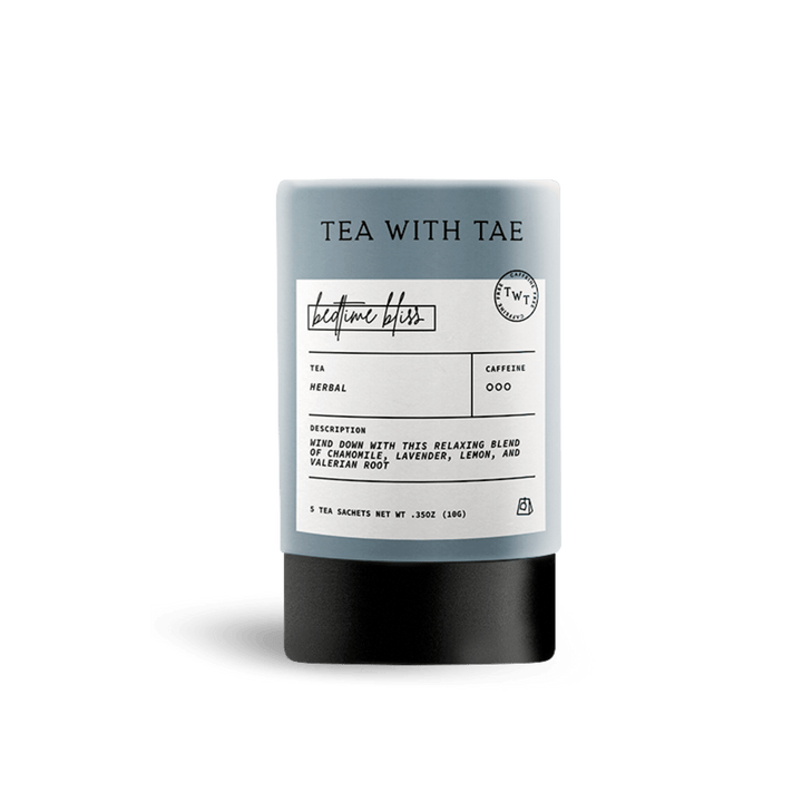 Bedtime Bliss Herbal Sleep Tea Mini Tube Gift (5 tea bags) - Joy, Delivered