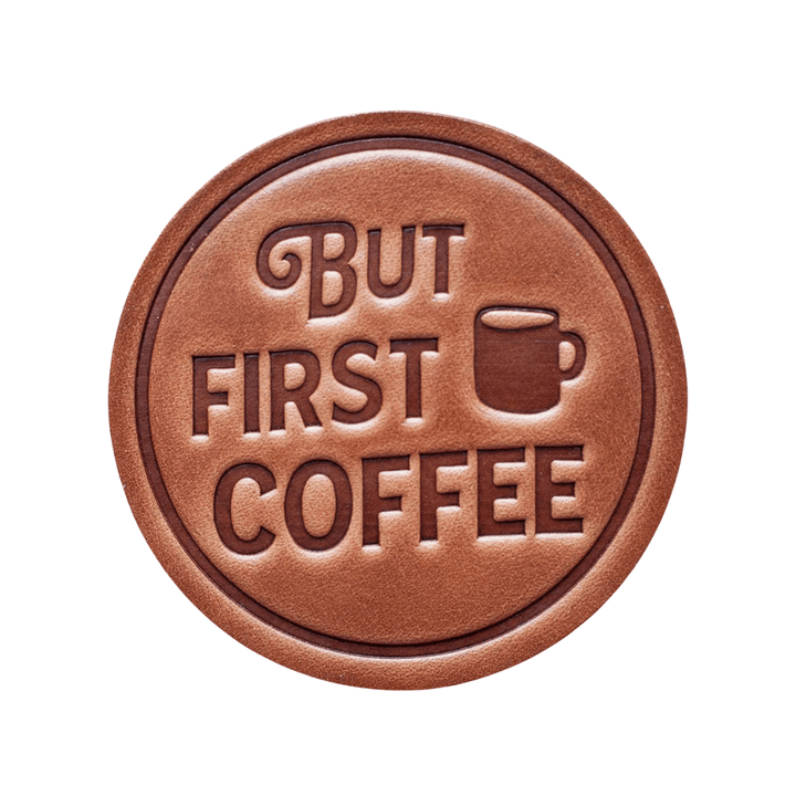 But First Coffee Coaster - Joy, Delivered