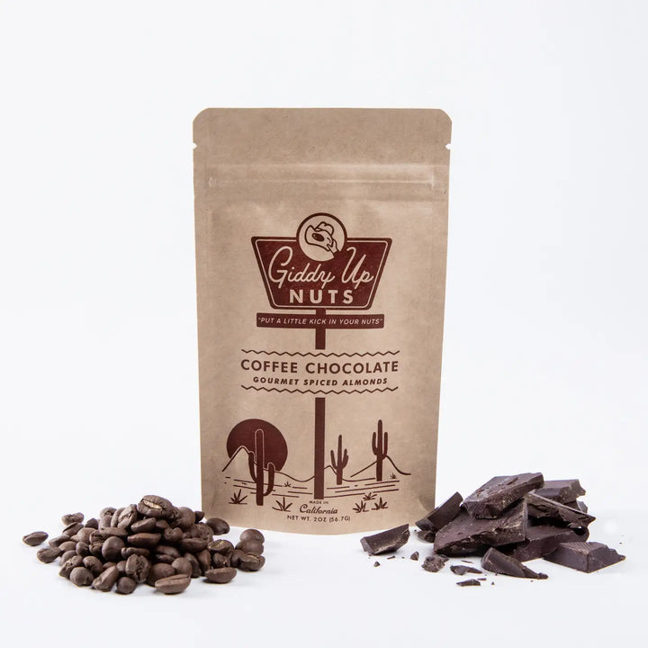 Coffee Chocolate Spiced Almonds - Joy, Delivered