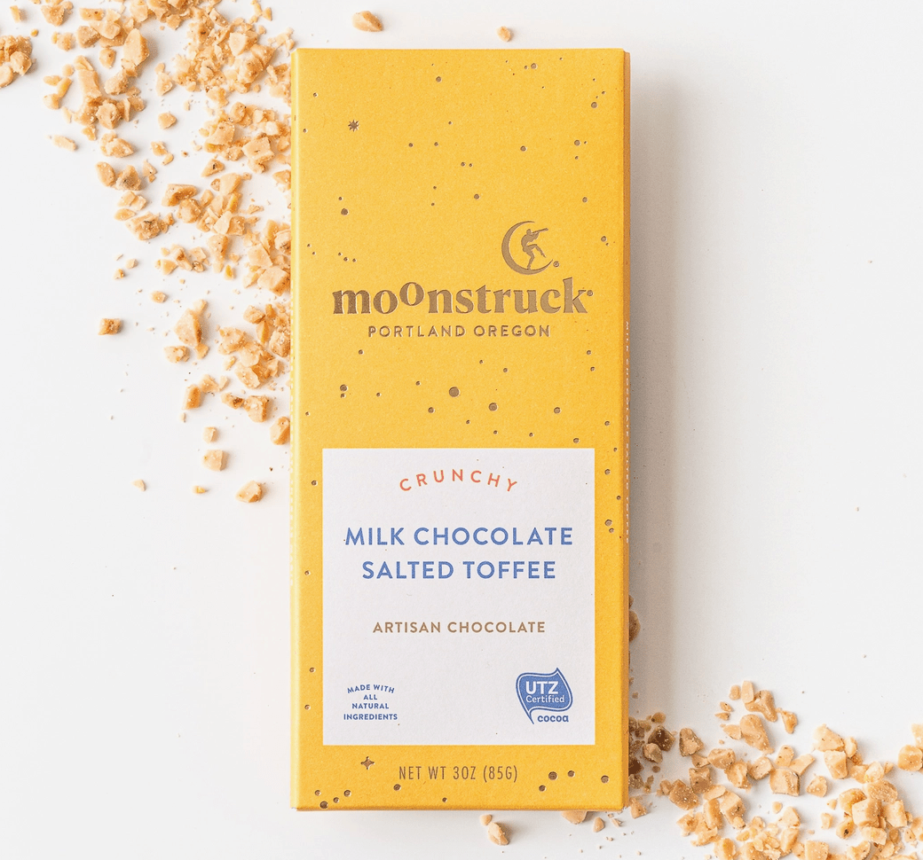 Crunchy Milk Salted Toffee Bar - Joy, Delivered