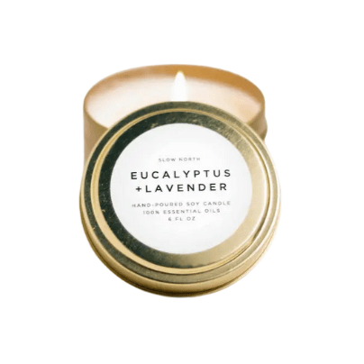 Eucalyptus + Lavender 6oz Candle - Joy, Delivered