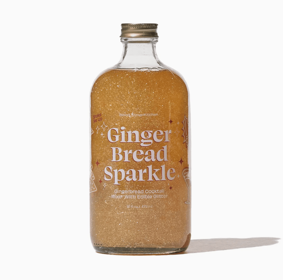 Gingerbread Sparkle Cocktail & Mocktail Mixer, 16 fl oz - Joy, Delivered