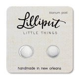 Golf Ball Earrings - Joy, Delivered