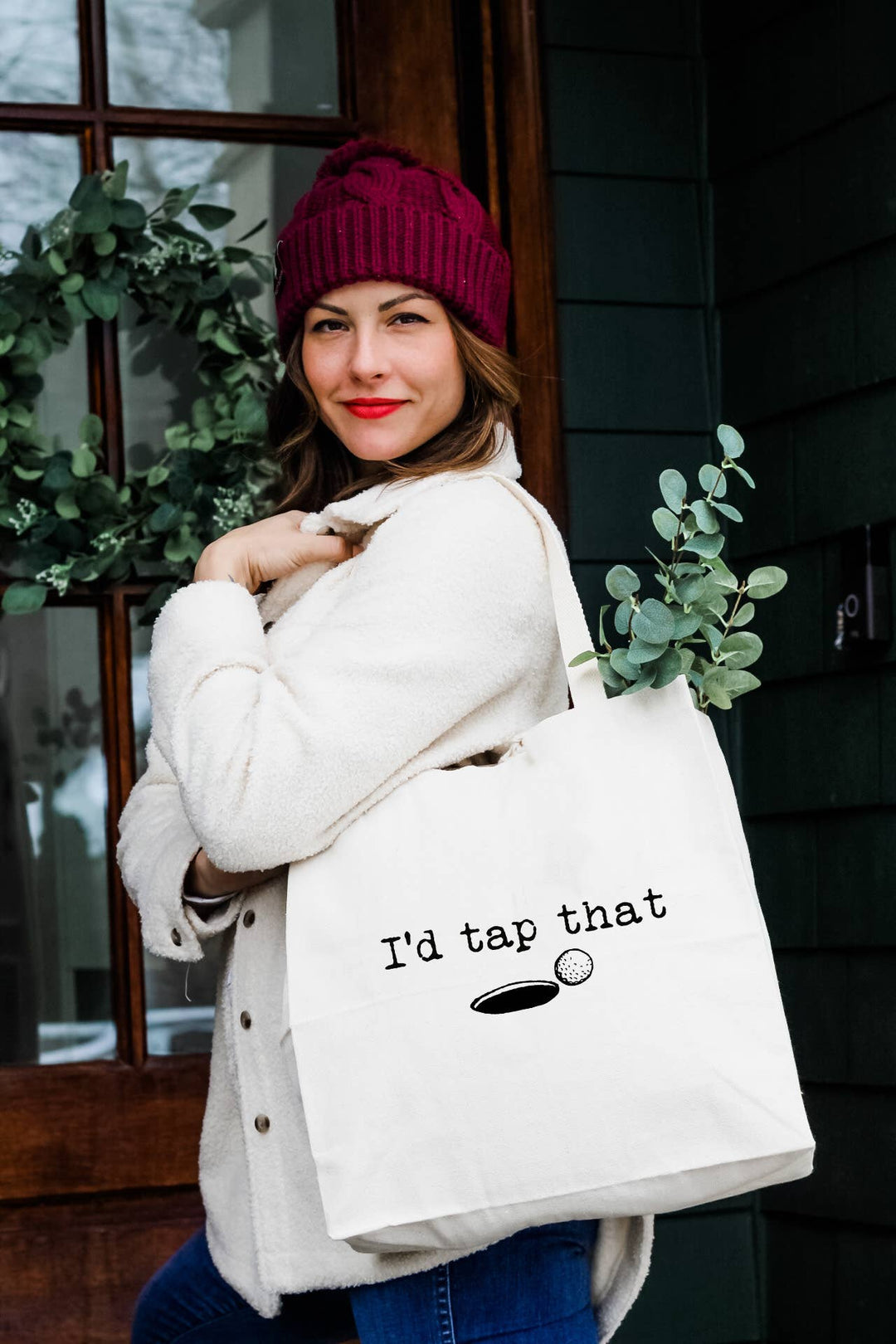 I'd Tap That - Funny Tote Bags - Golf, Golf Lover - Joy, Delivered