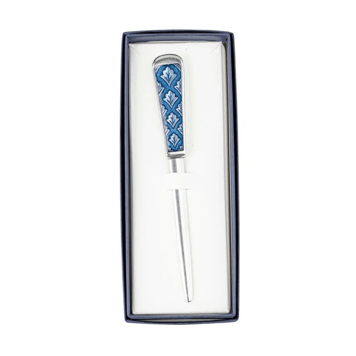 Leaf Cobalt Letter Opener - Joy, Delivered