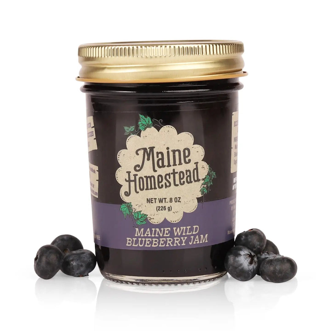 Maine Wild Blueberry Jam - Joy, Delivered