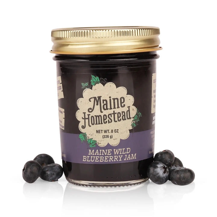 Maine Wild Blueberry Jam - Joy, Delivered