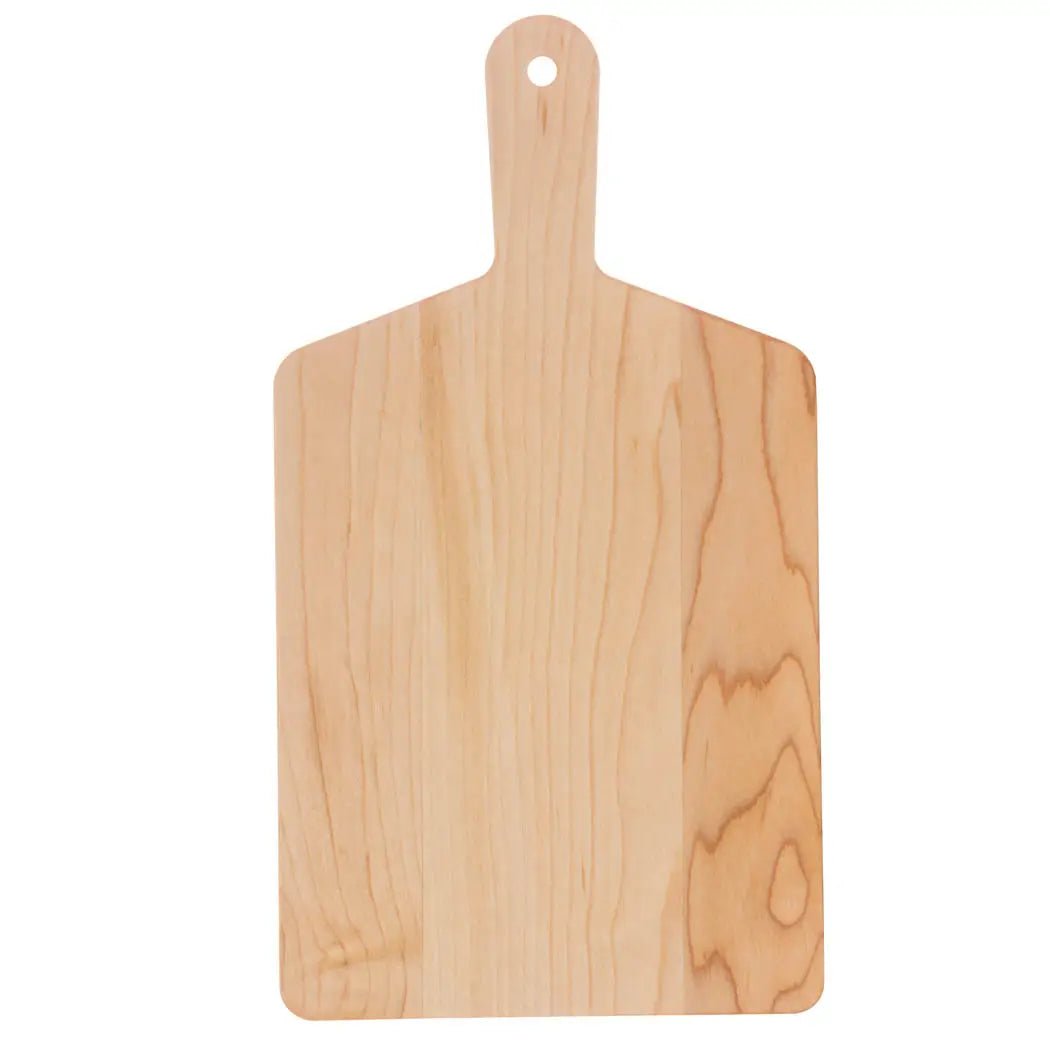 Maple Rectangle Handled Cheese Board - Joy, Delivered