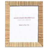Rattan Style Picture Frame with Clear Glass 5x7 - Joy, Delivered