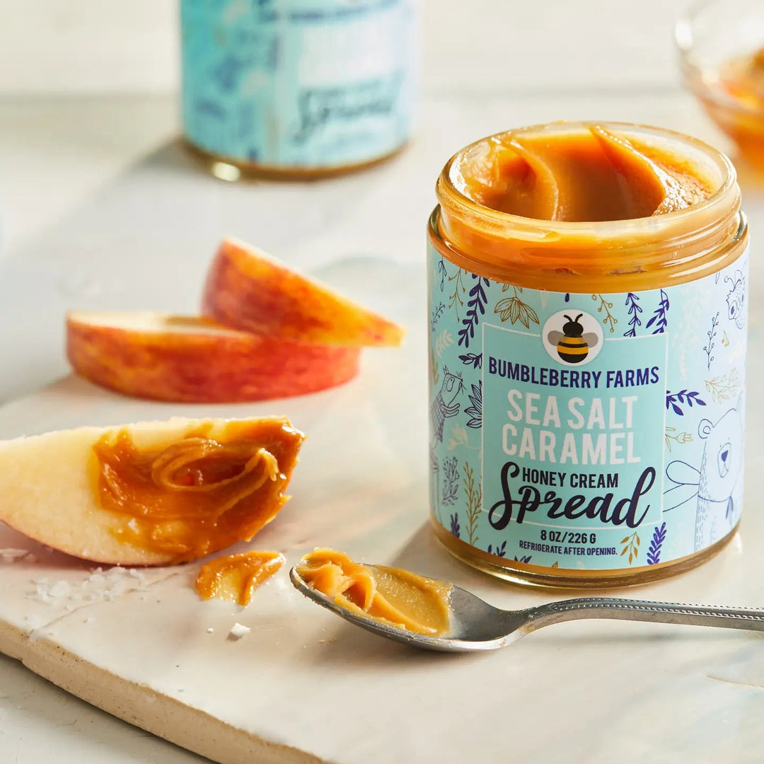 Sea Salt Caramel Honey Cream Spread - Joy, Delivered