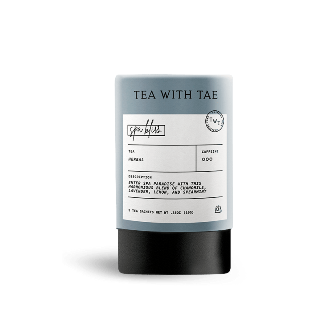 Spa Bliss Herbal Mini Tea Tube Gift (5 tea bags) - Joy, Delivered