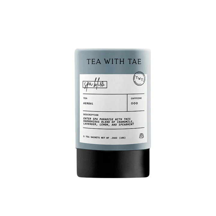 Spa Bliss Herbal Mini Tea Tube Gift (5 tea bags) - Joy, Delivered