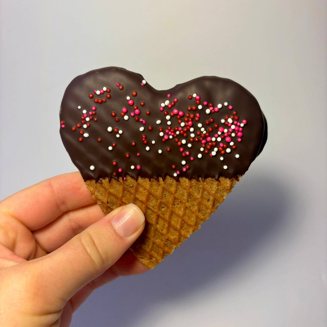 Stroopwafel Hearts: Single / Traditional - Joy, Delivered