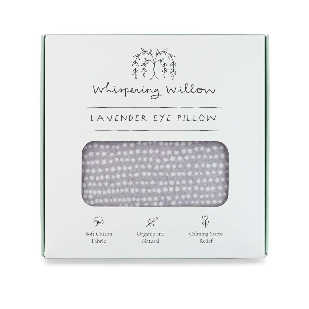 Tranquil Gray Lavender Eye Pillow - Joy, Delivered