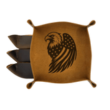 USA Eagle Leather Catchall Tray - Joy, Delivered