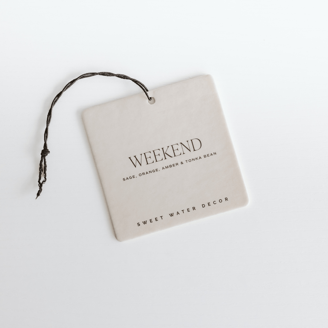 Weekend Hanging Air Freshener - Home Decor & Gifts - Joy, Delivered